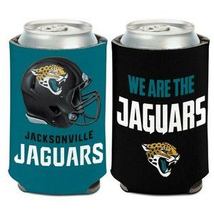 Jacksonville Jaguars Can Cooler Slogan Design 12oz Collapsible Koozie - Wincraft